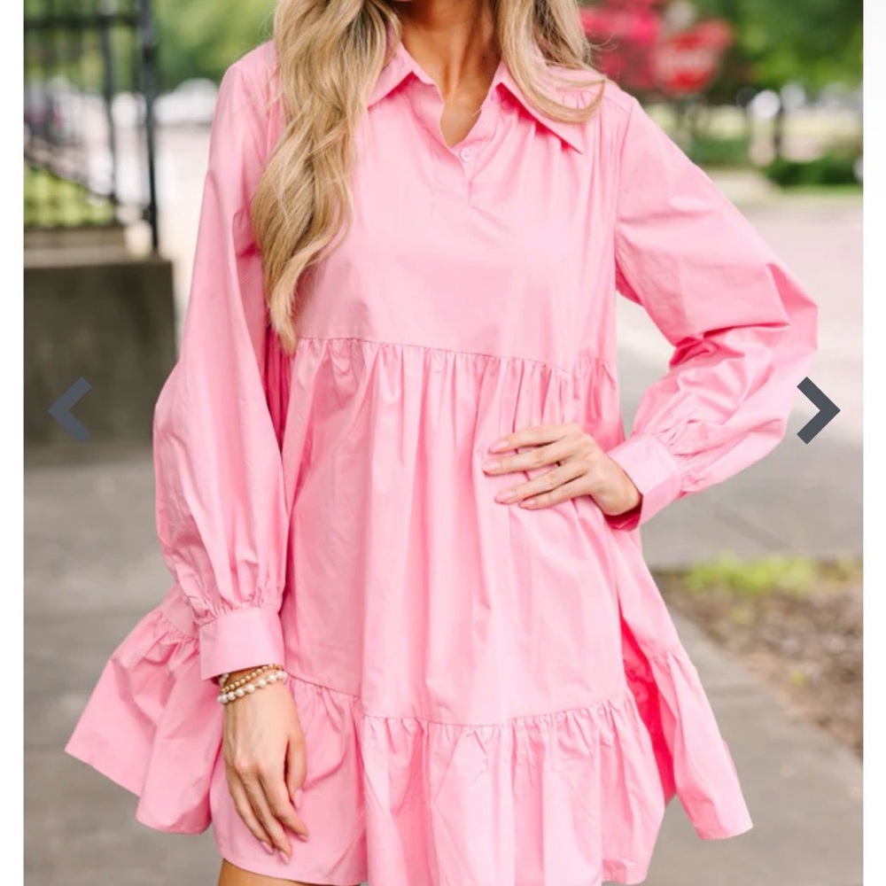 Listicle Pink Mini Dress
